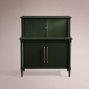 Sculpted Bar Cabinet
