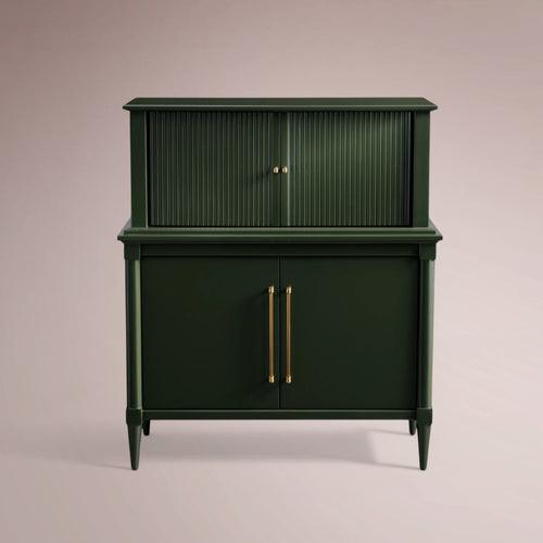 Sculpted Bar Cabinet