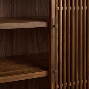 Pollen Modular Reeded Media Cabinet Set