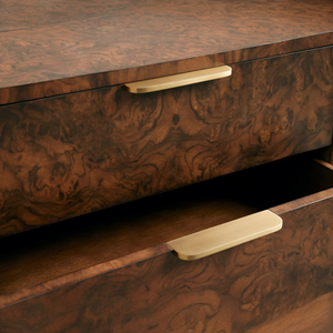Marcell Burl Five-Drawer Dresser