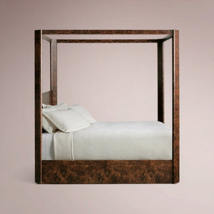 Marcell Burl Canopy Bed