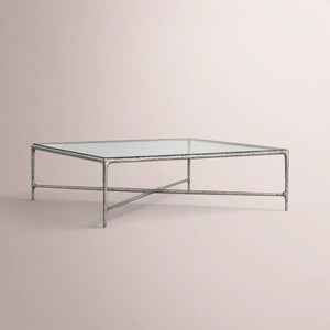 Calix Glass Square Coffee Table