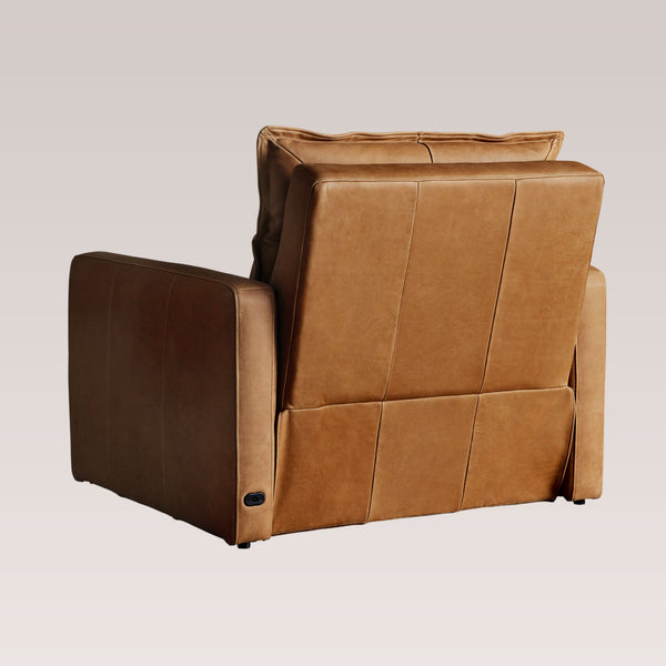 Perotin真皮高背电动躺椅