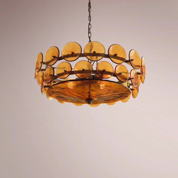 Sorella Amber Chandelier