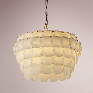 Havion Alabaster Hex Chandelier