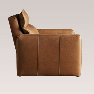 Perotin真皮高背电动躺椅