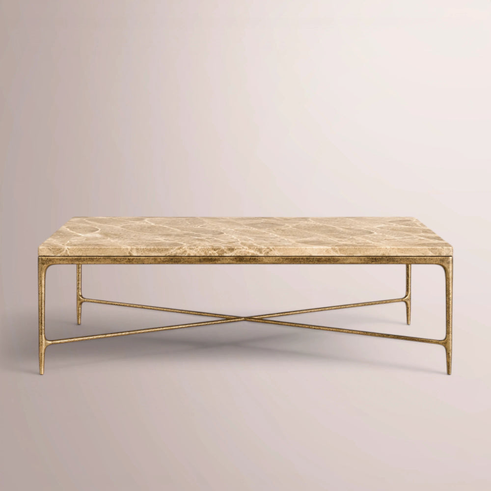 Calix Marble Rectangular Coffee Table