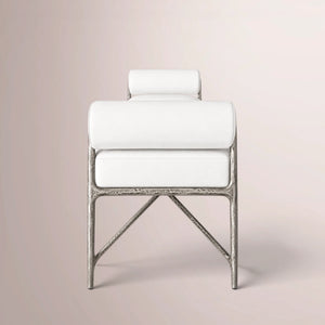 Calix Series Fabric Double-Bolster End-of-Bed Bench
