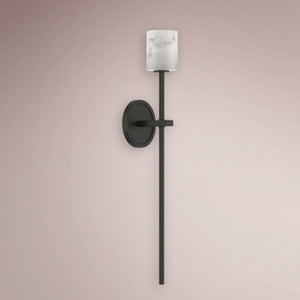Elvora Alabaster LED Sconce