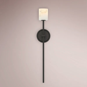 Elvora Alabaster LED Sconce