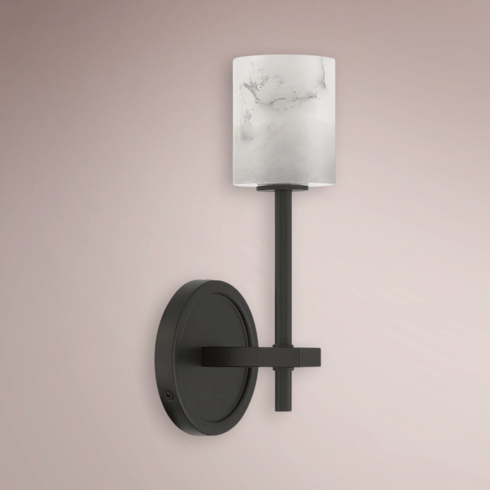 Elvora Alabaster LED Sconce