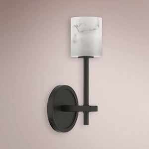 Elvora Alabaster LED Sconce