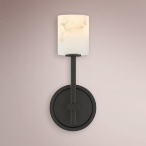 Elvora Alabaster LED Sconce