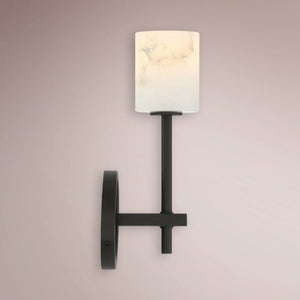 Elvora Alabaster LED Sconce
