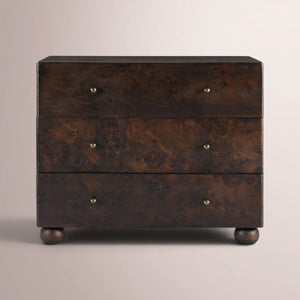 Alaric 3-Drawer Nightstand