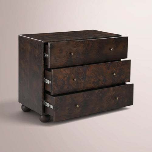 Alaric 3-Drawer Nightstand