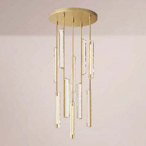 Aulubon Crystal Round Chandelier
