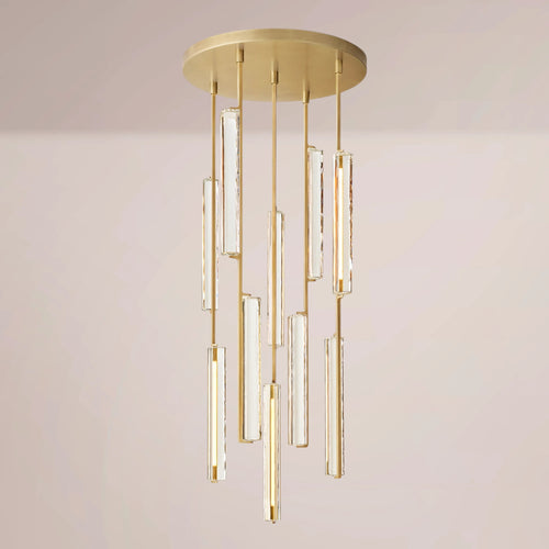Aulubon Crystal Round Chandelier