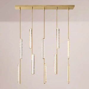 Aulubon Crystal Linear Chandelier