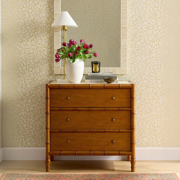 Ravelle Three-Drawer Nightstand