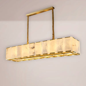 Torvella Alabaster Linear Chandelier