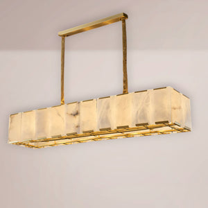 Torvella Alabaster Linear Chandelier