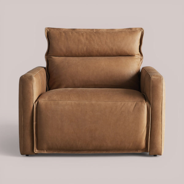 Perotin Leather High-Back Motion Recliner