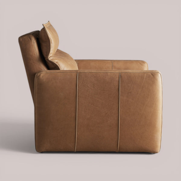 Perotin Leather High-Back Motion Recliner