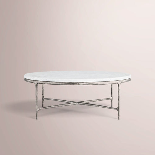 Calix Marble Round Coffee Table