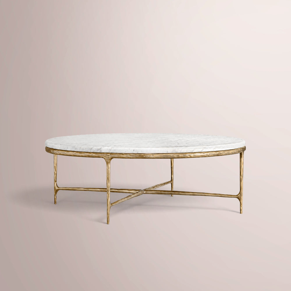 Calix Marble Round Coffee Table