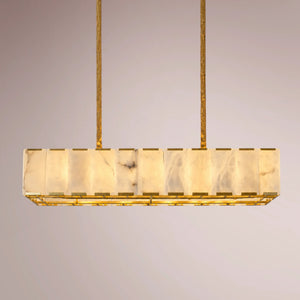 Torvella Alabaster Linear Chandelier