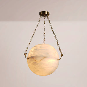 Dovren Alabaster Globe Suspension Pendant