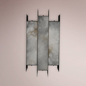 Vantor Tiered Alabaster Sconce