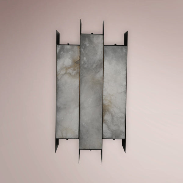 Vantor Tiered Alabaster Sconce