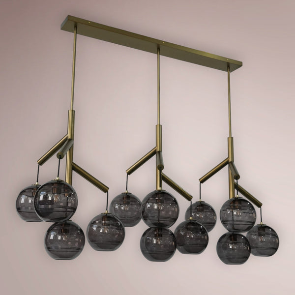 Selthor Linear Globe Chandelier