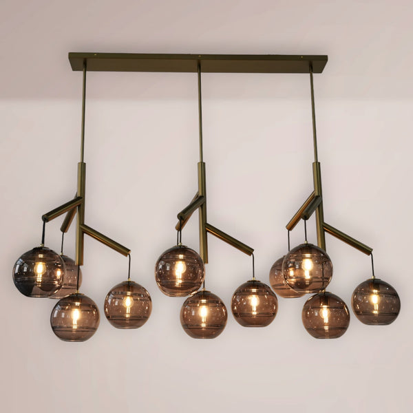 Selthor Linear Globe Chandelier