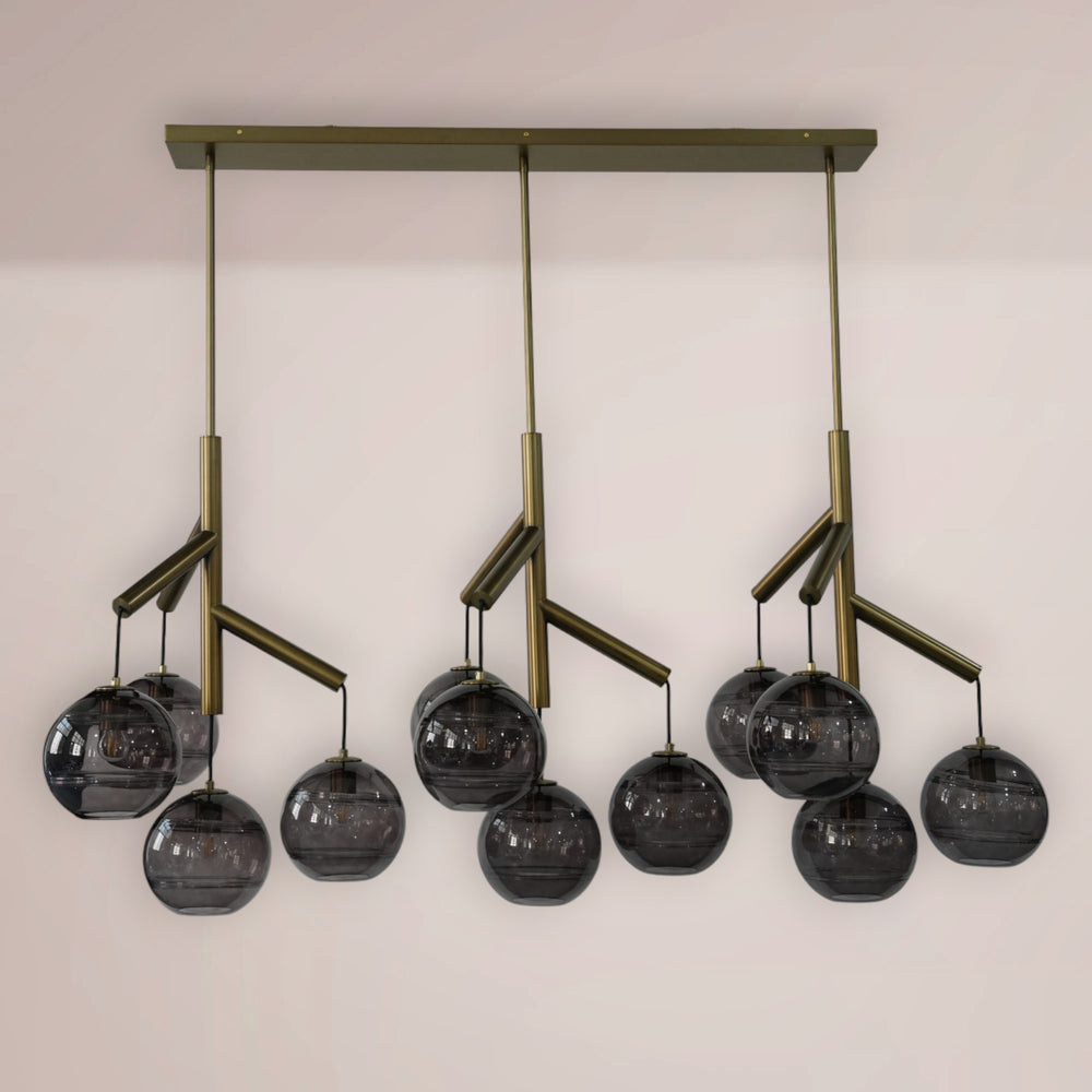 Selthor Linear Globe Chandelier