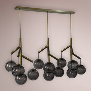 Selthor Linear Globe Chandelier