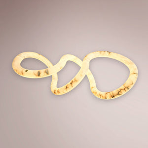 Nerova Infinity Alabaster Chandelier