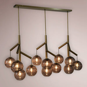 Selthor Linear Globe Chandelier