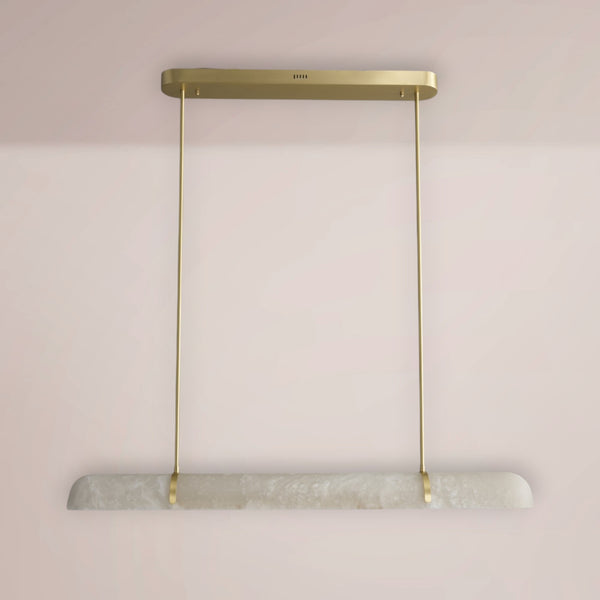 Clyron Alabaster Linear Chandelier