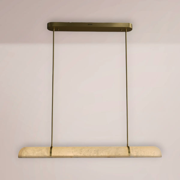 Clyron Alabaster Linear Chandelier