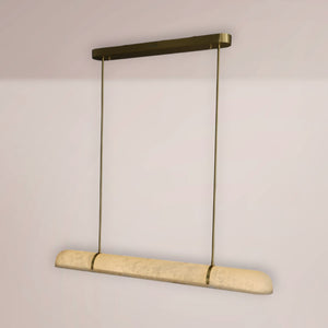 Clyron Alabaster Linear Chandelier