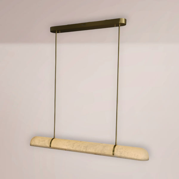 Clyron Alabaster Linear Chandelier