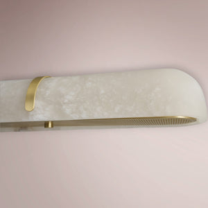 Clyron Alabaster Linear Chandelier