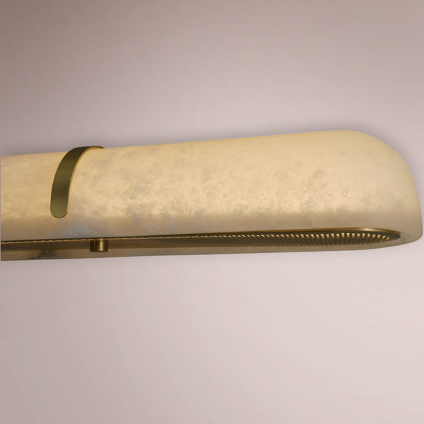 Clyron Alabaster Linear Chandelier