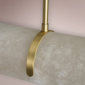 Clyron Alabaster Linear Chandelier