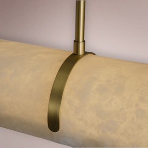 Clyron Alabaster Linear Chandelier