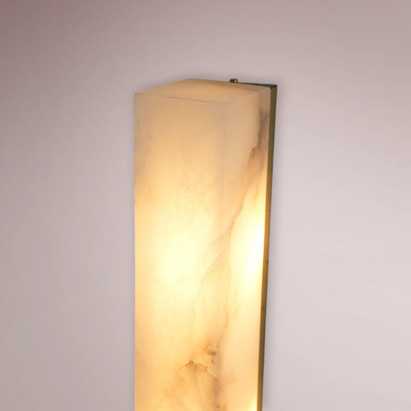 Caldrex Vertical Alabaster Sconce