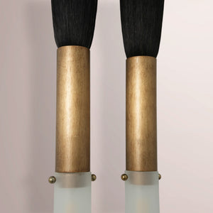Noble Horsehair Double-Head Sconce
